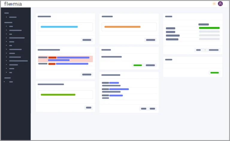Floomia-Dashboard für Handelsunternehmen